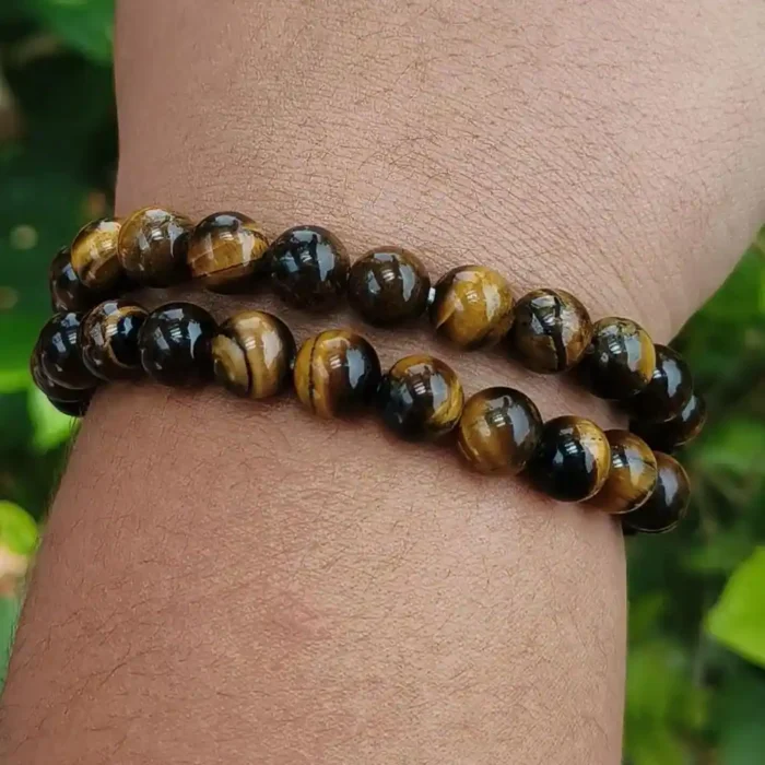 CRYSTCOP - TIGER'S EYE BRACELET