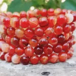 CRYSTCOP - RED CARNELIAN BRACELET