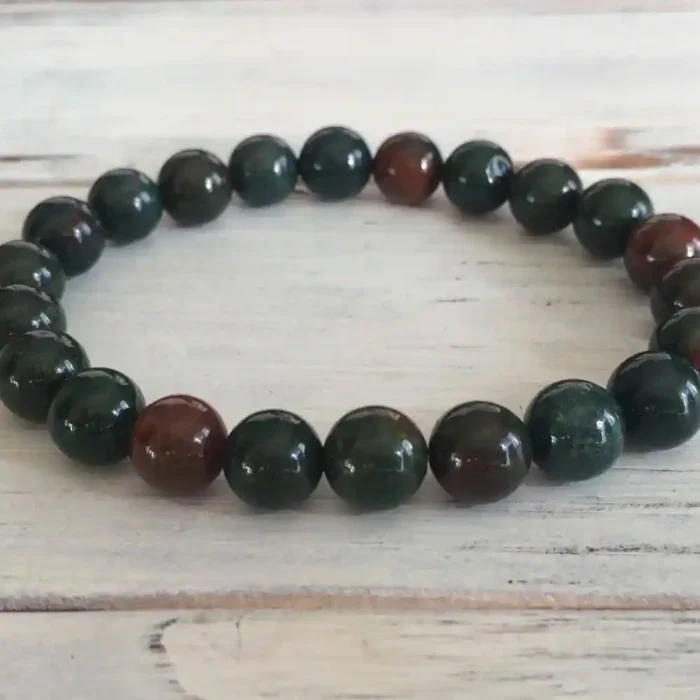 CRYSTCOP - BLOODSTONE BRACELET