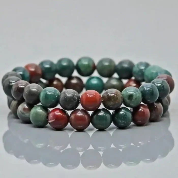 CRYSTCOP - BLOODSTONE BRACELET