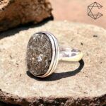 Crystcop - Golden Pyrite Ring