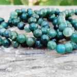 CRYSTCOP - MOSS AGATE BRACELET