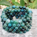 CRYSTCOP - MOSS AGATE BRACELET