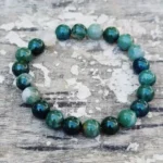 CRYSTCOP - MOSS AGATE BRACELET